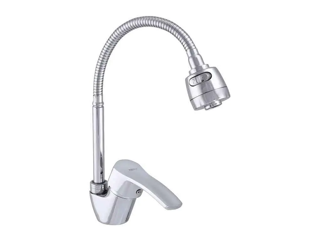 Змішувач ZERIX на мийку хром YUB 279 REFLECTOR