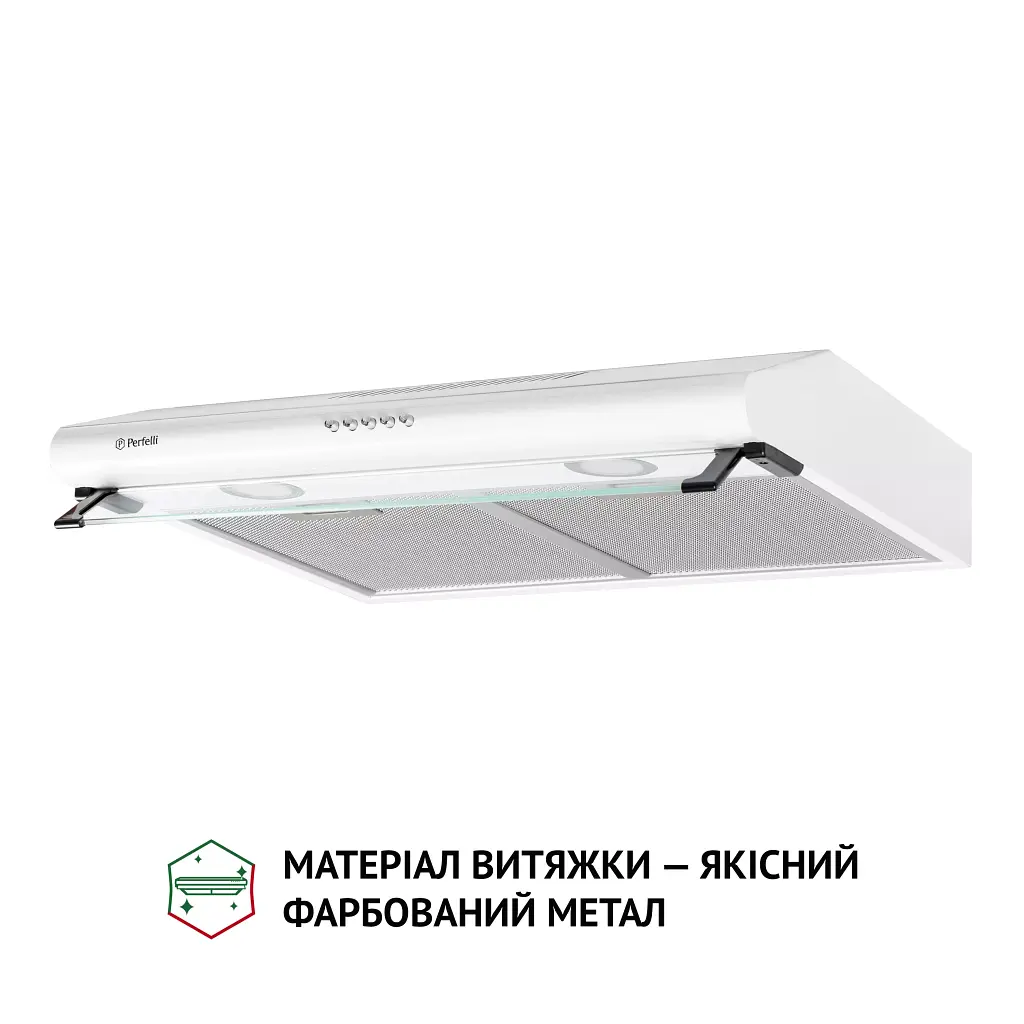 Витяжка плоска Perfelli PL 6042 W LED - фото 4