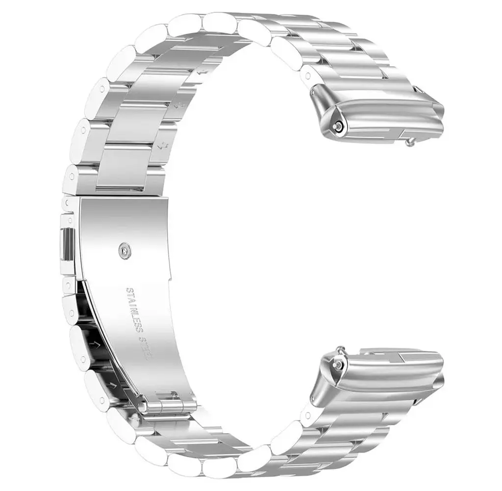 Металевий ремінець Primolux для годинника Xiaomi Redmi Watch 3 Active Silver - фото 3