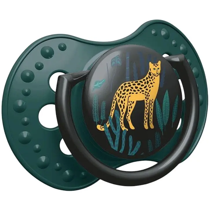 Пустышка силиконовая динамическая LOVI Jungle Vibes Boy 3-6 месяцев 2 шт. (22/902boy) - фото 3