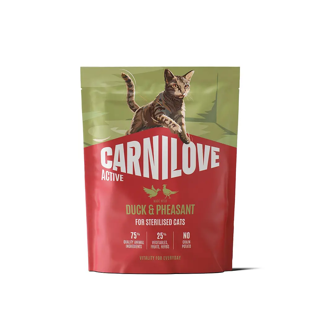 Сухий корм для стерилізованих котів Carnilove Active Duck & Pheasant Sterilised суперпреміум качка і фазан 400 г
