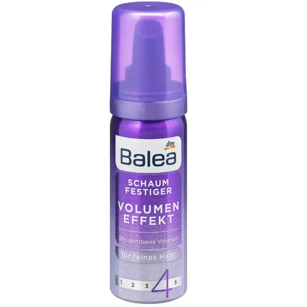 Лак-пінка для волосся Balea Volume Effect для створення об’єму, 50 мл