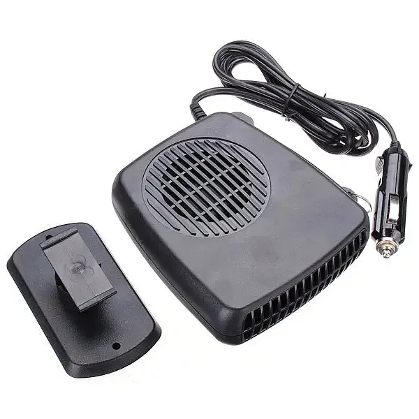 Автомобільний обігрівач від прикурювача 12 V/200 W Чорний (8509) - фото 4