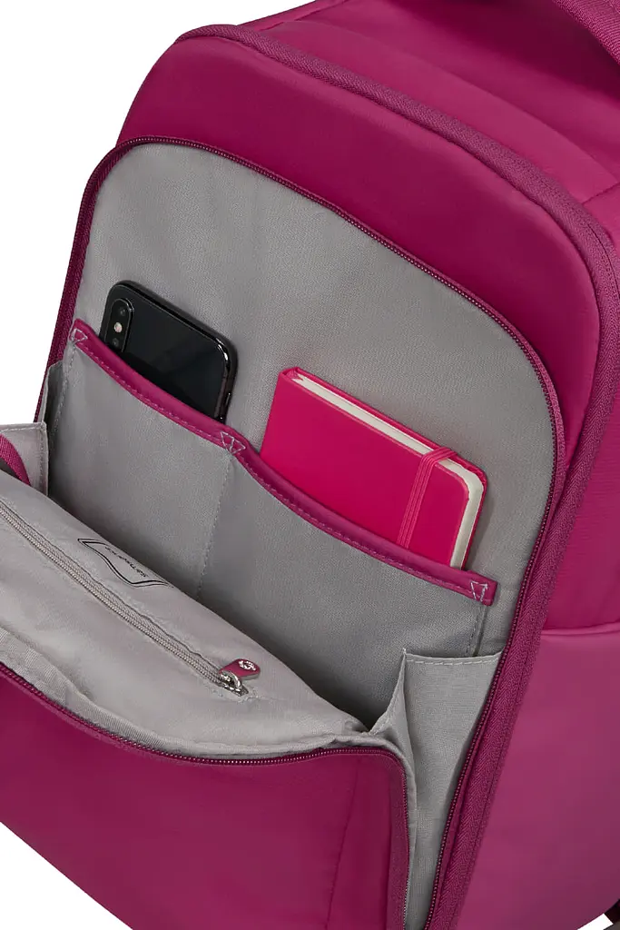 Рюкзак 14,1" Samsonite MOVE JOURNEY RASPBERRY PINK 40х25х20 KS7*80009 - фото 12