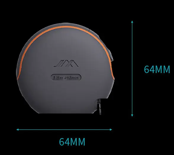 Рулетка метрична Xiaomi JIMI Home 16 мм на 3.5 м (JM-G15318N) - фото 2