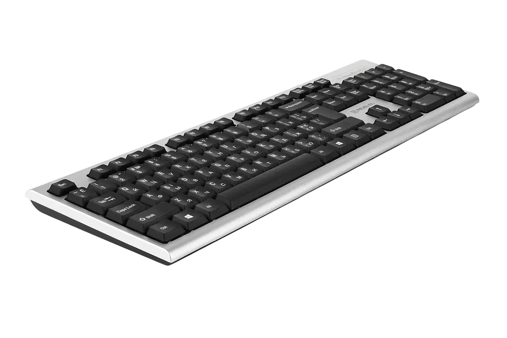 Клавиатура REAL-EL 507 Standard Silver (EL123100046) - фото 3