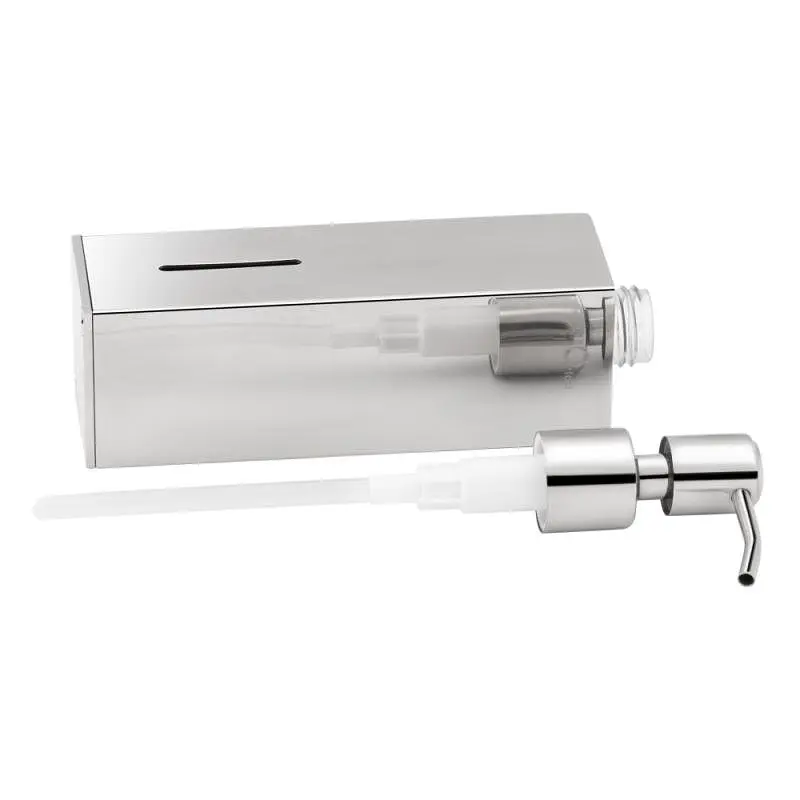 Дозатор для рідкого мила Qtap Liberty CRM 1152-2, Хром - фото 3