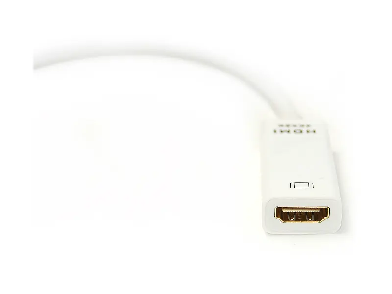 Кабель-перехідник PowerPlant HDMI - mini DisplayPort, 0.15м, 1.4V (KD00AS1279) - фото 2