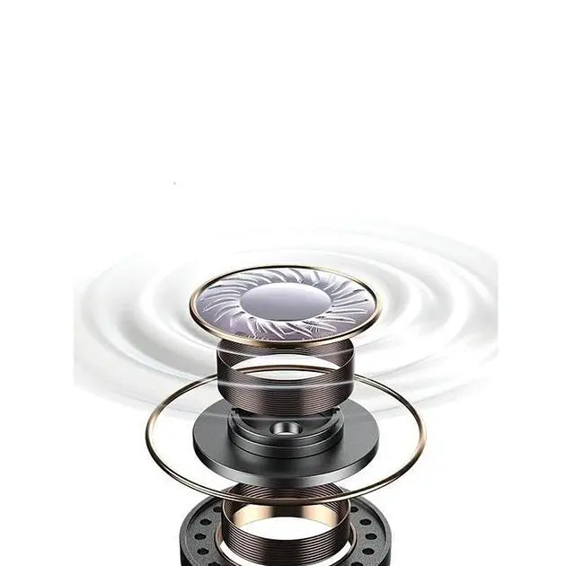 Бездротова стерео гарнітура Usams US-TD22 TWS Earbuds - TD Series BT5.3, 30mAh, 230mAh, 4h, white - фото 3