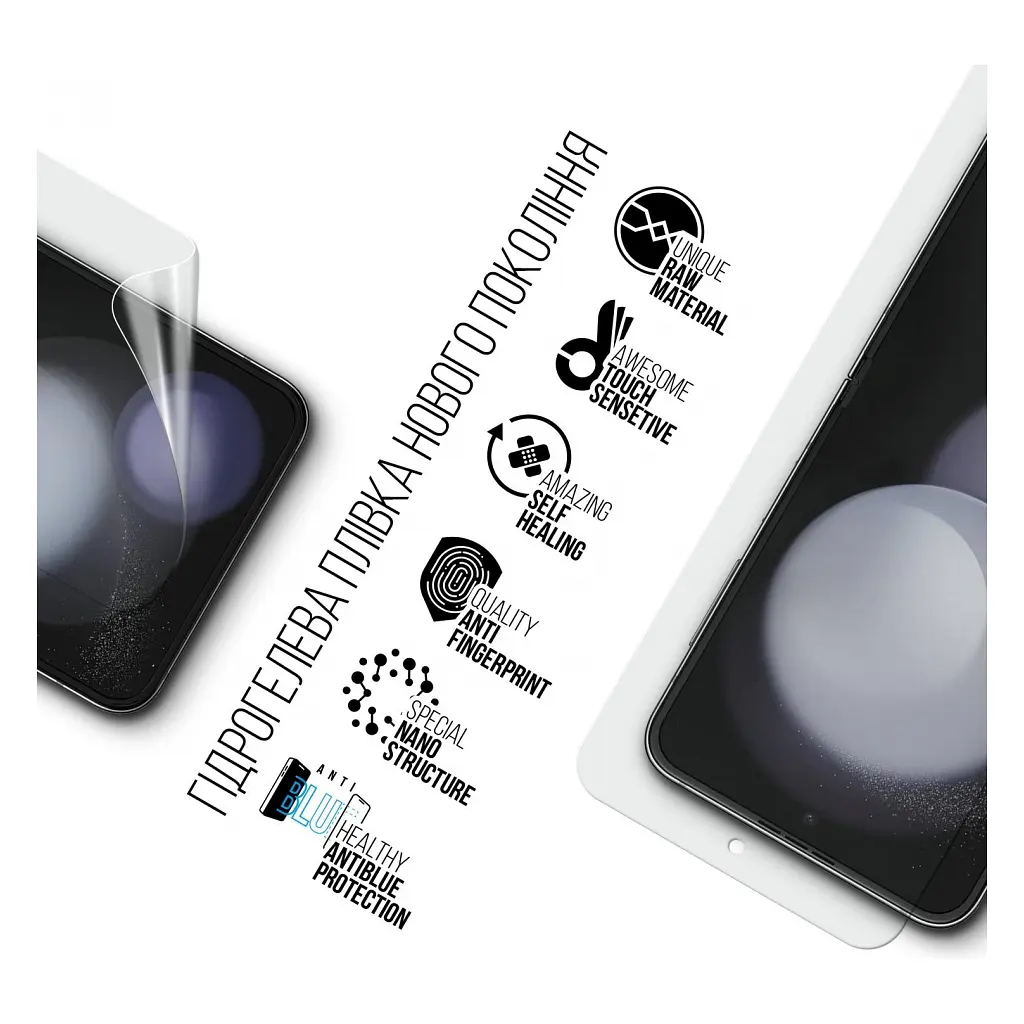 Пленка защитная Armorstandart Anti-Blue Samsung Flip 5 (SM-F731) (ARM70404) - фото 2