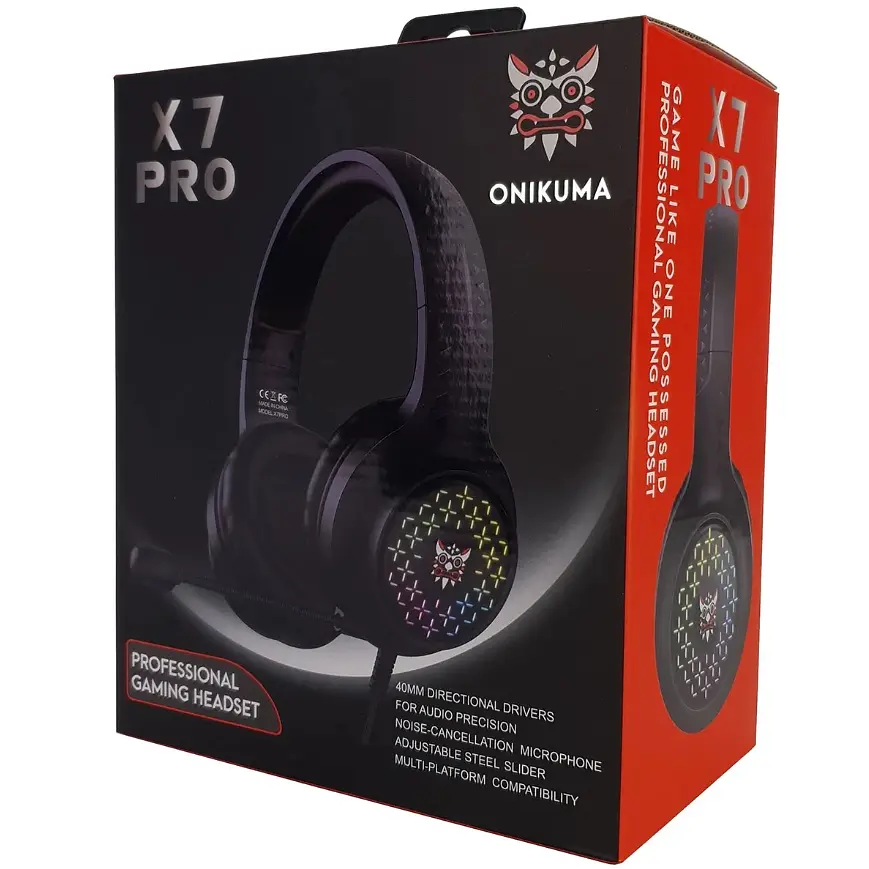 Навушники Onikuma X7 Pro Black - фото 2
