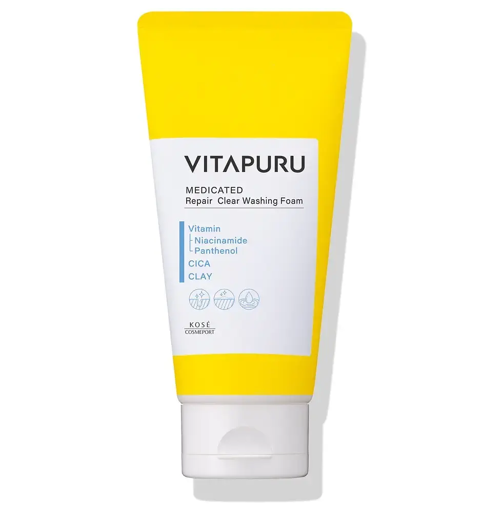 Японська пінка для вмивання KOSE Vitapuru Repair Clear 130 г