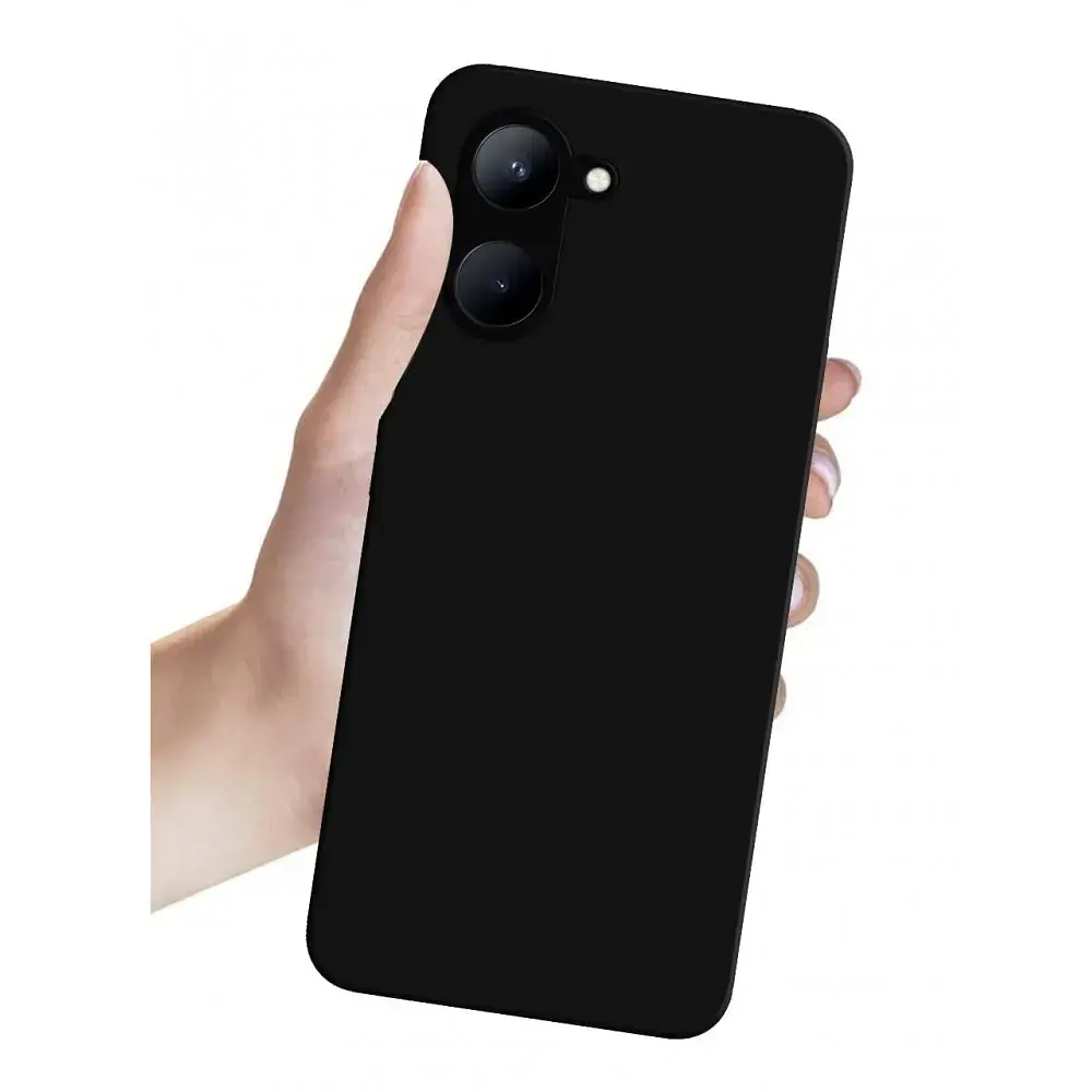 Силіконовий чохол BeCover для Realme C33 Black (708667) - фото 3