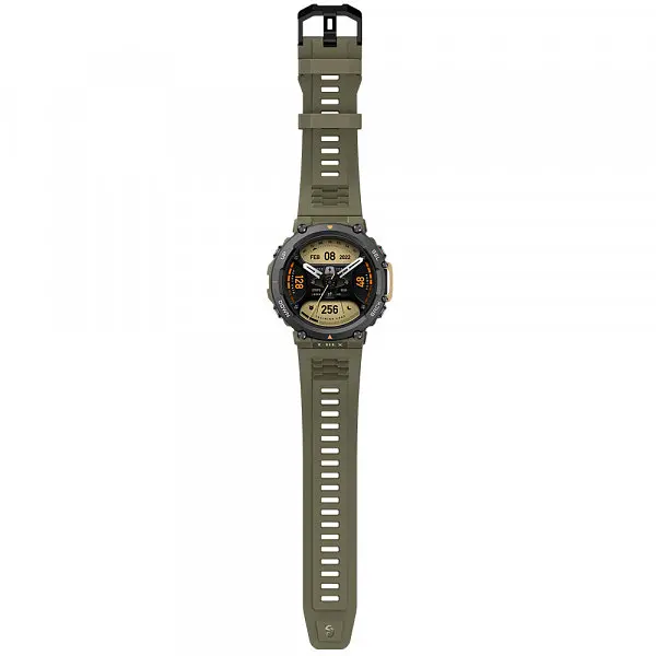 Смарт-часы Amazfit T-Rex 2 Wild Green - фото 4