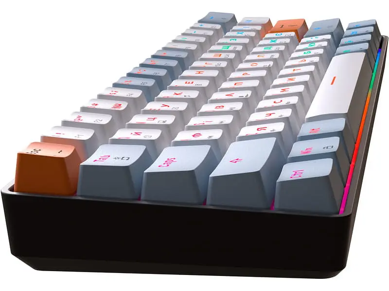 Клавіатура GamePro MK130 Outemu Red Hot-Swap Switch Black (MK130R) - фото 4