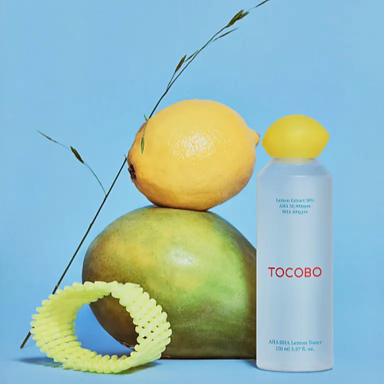Лимонний тонер з кислотами AHA BHA Lemon Toner Tocobo 150 мл - фото 2