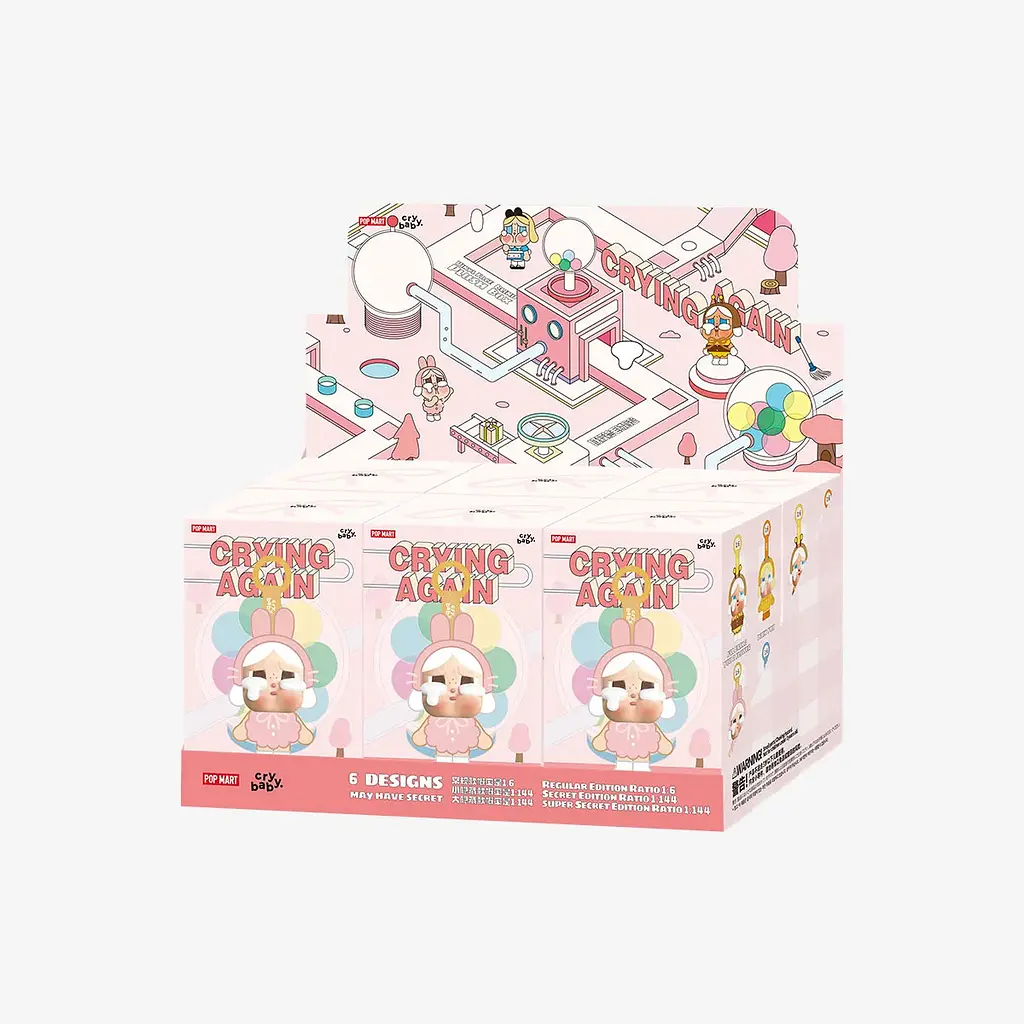 Колекційна м'яка іграшка-сюрприз Pop Mart Crybaby Crying Again (CBCAP-01)  - фото 10