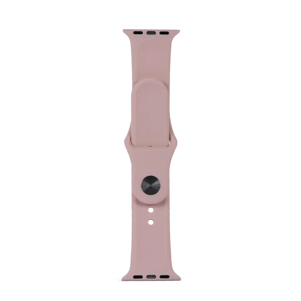 Ремінець Silicone Apple Watch 42/44/45/46/49 мм Pink Sand L (19(19) - фото 2
