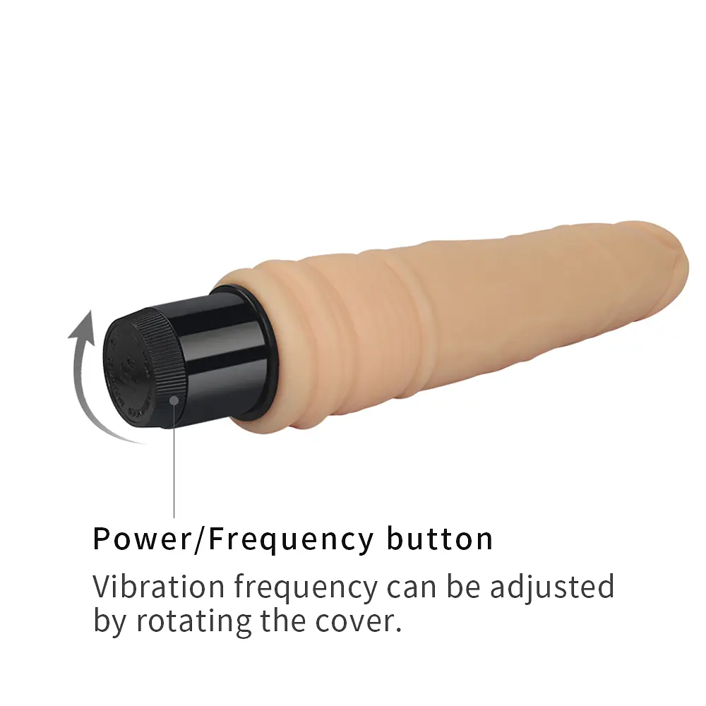 Реалістичний вібратор Xtreme Feel Vibrator тілесний - фото 4