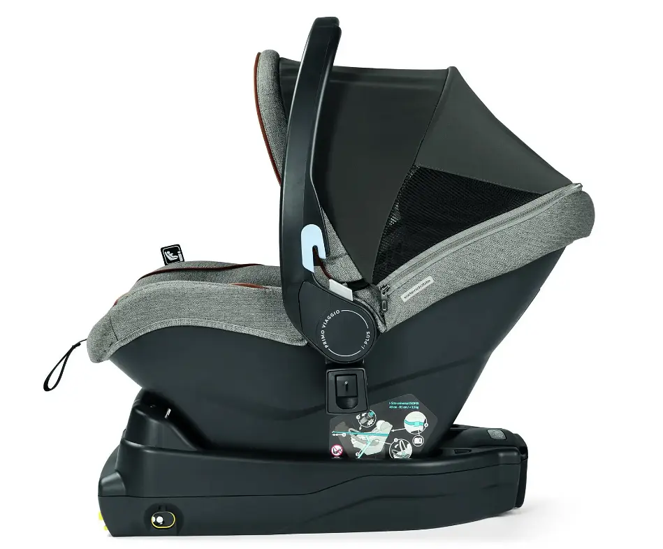 Автокрісло Peg-Perego Primo Viaggio i-Size з базою Polo сіре (IMSZ000000BA53DX53) - фото 4