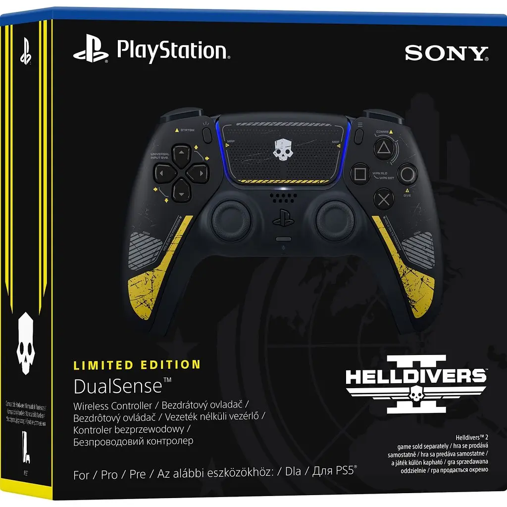 Геймпад Sony DualSense для PS5 Helldivers 2 Limited Edition (1000047305) [128363] - фото 6