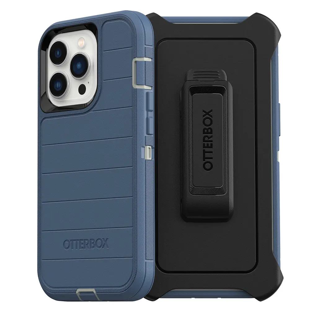 Чохол протиударний з кліпсою OtterBox Defender Pro 77-83540 для iPhone 13 Pro Max (6.7") Blue