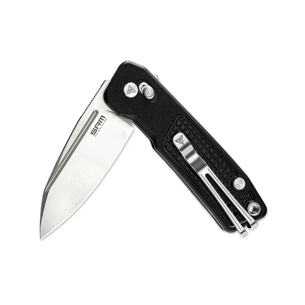 Ніж складаний кишеньковий SRM Scout 7229-GB (6.9 см) 14C28N / G10 чорний - фото 2