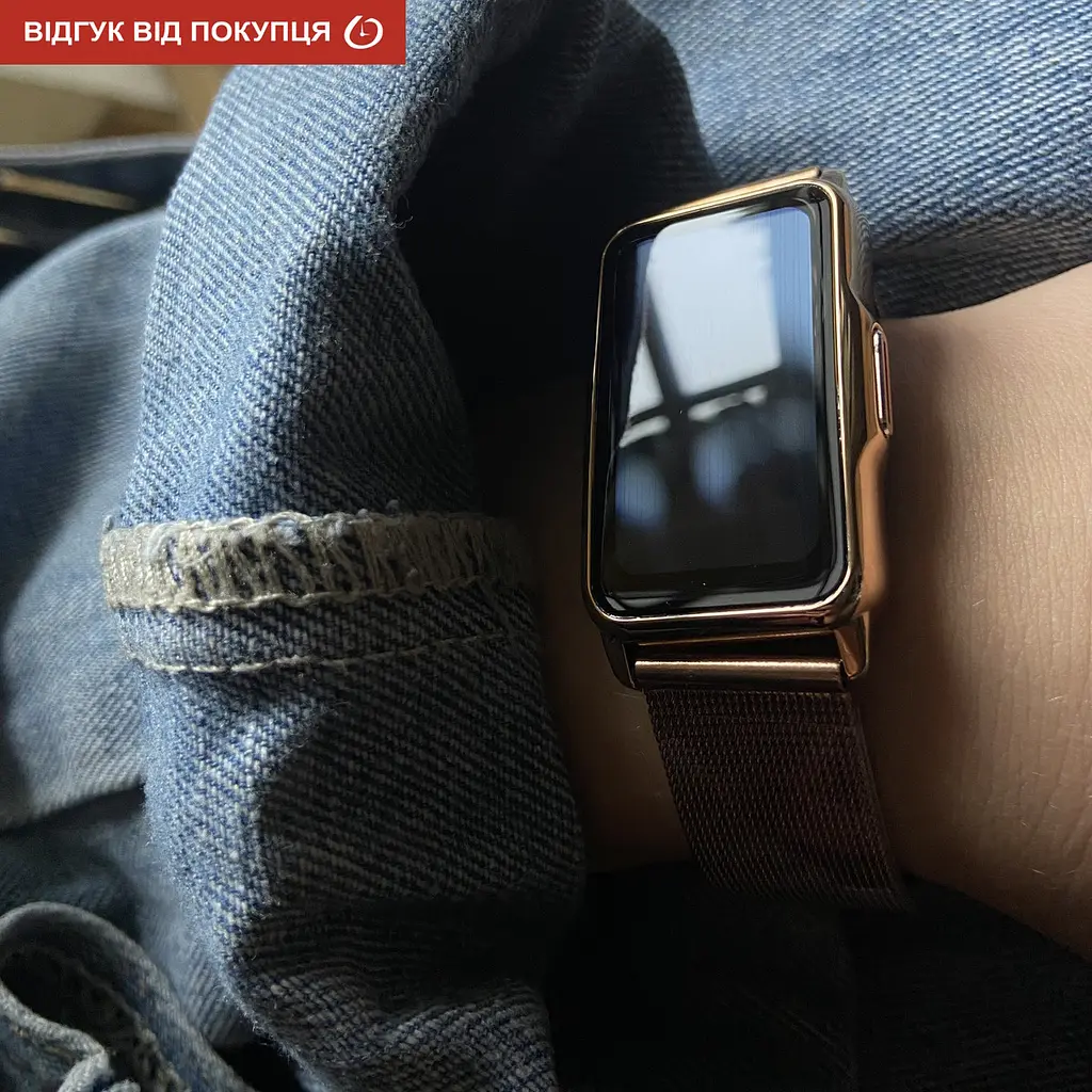 Часы Smart Mioband Nano+ Gold, 2 ремешка - фото 20