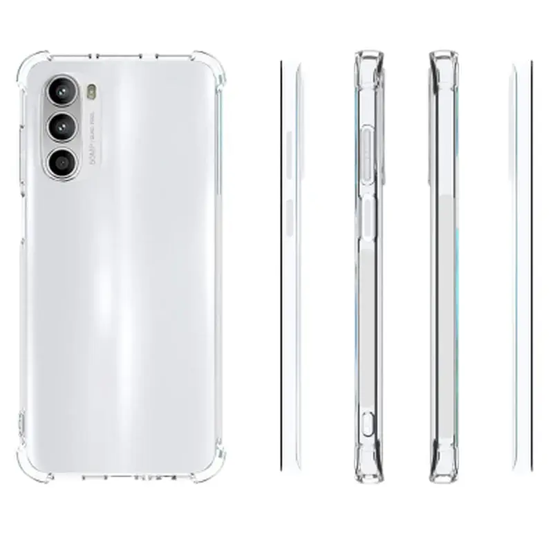 Чохол до мобільного телефона BeCover Anti-Shock Motorola Moto G52/G82 Clear (709320) - фото 2