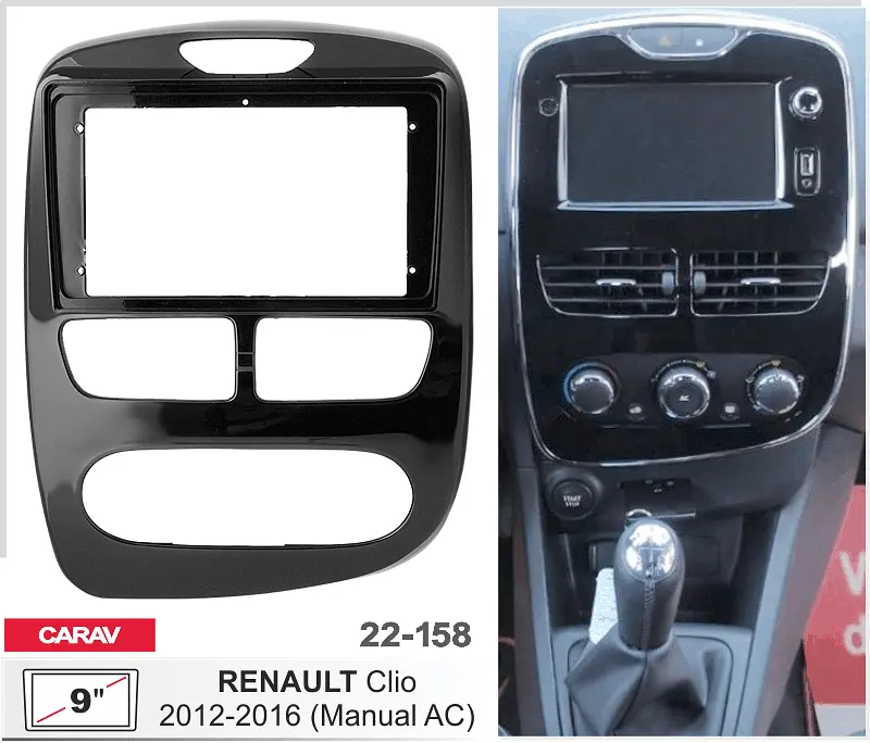 Переходная рамка Renault Clio Carav 22-158 - фото 3