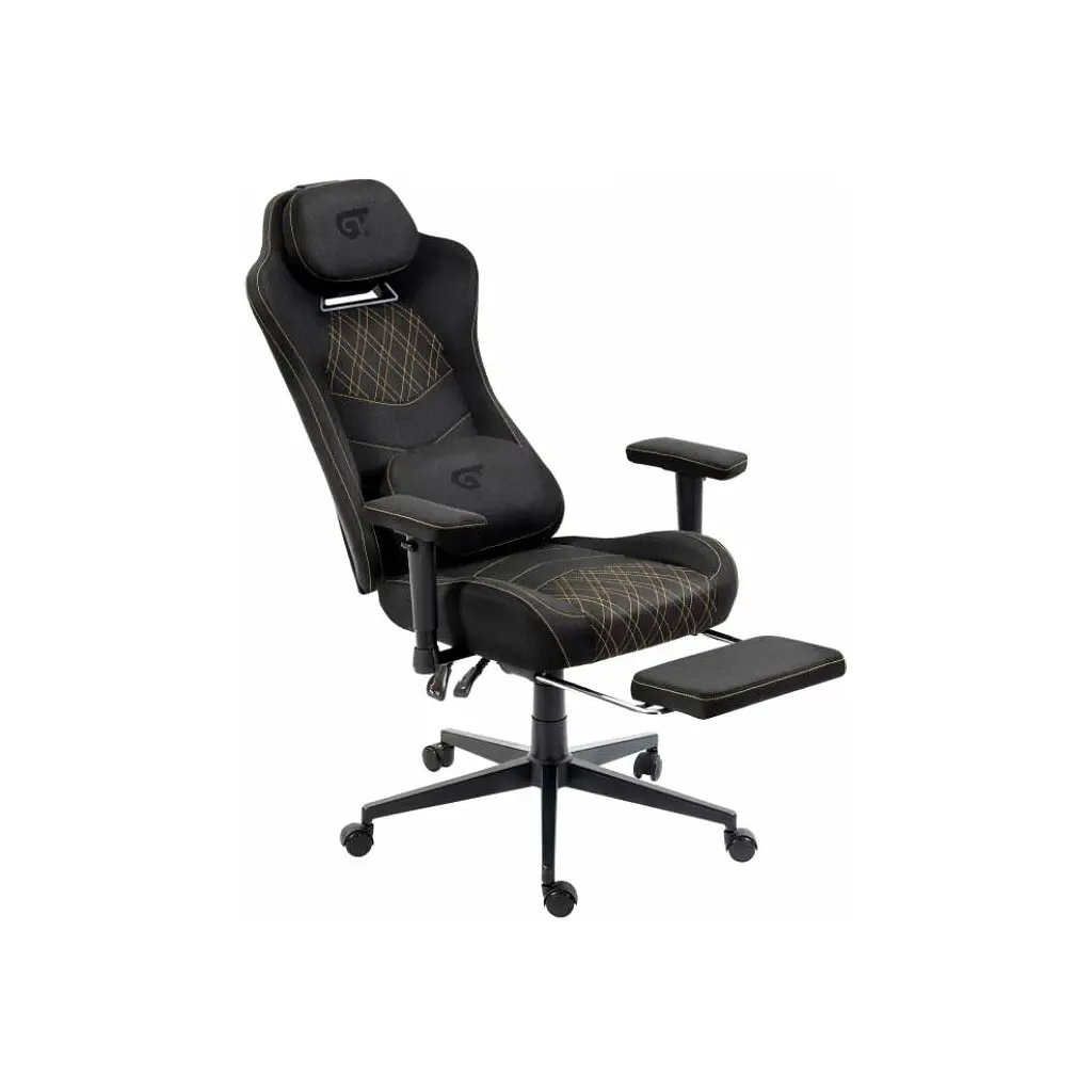 Крісло ігрове GT Racer X-2407 Black/Orange (X-2407 Fabric Black/Orange) - фото 5