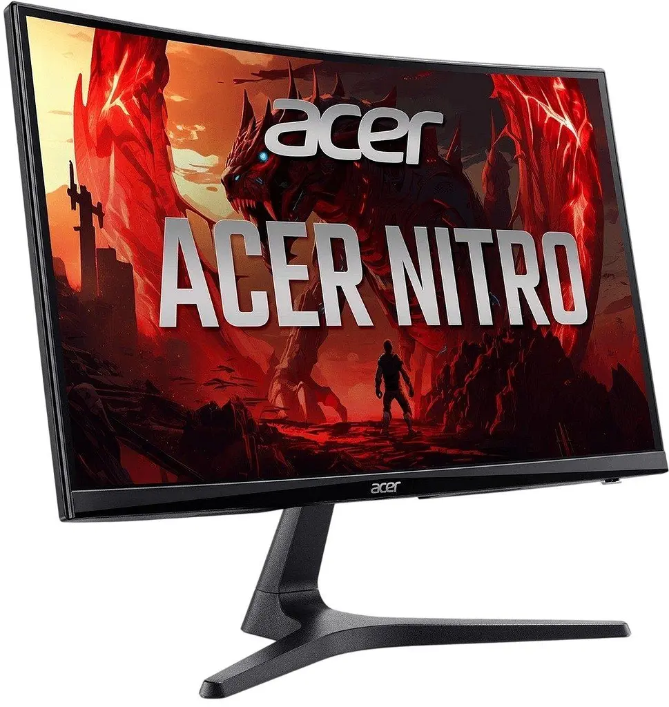 Монітор Acer 23.6" ED240QP0bi Curved Black FHD VA 144Hz (UM.UE0EE.004) - фото 2