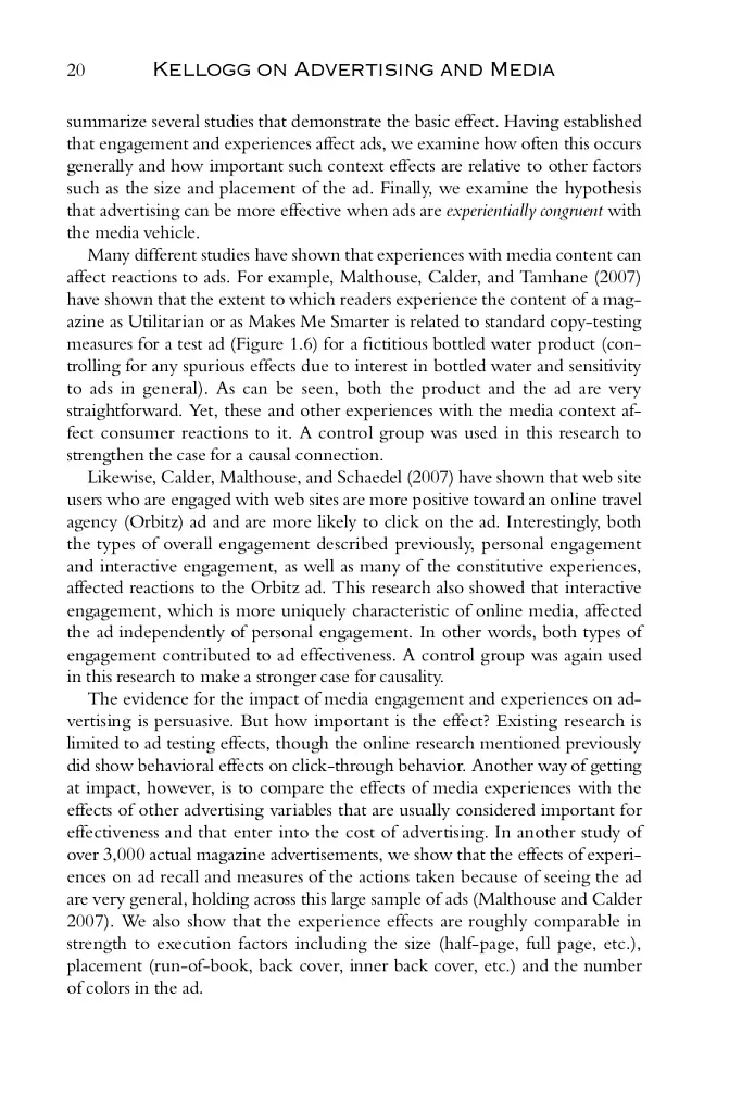 Kellogg on Advertising and Media: The Kellogg School of Management - фото 24