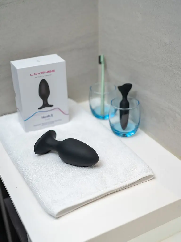 Анальна смарт-вібропробка Lovense Hush 2, розмір L, 15х5.7 см - фото 5