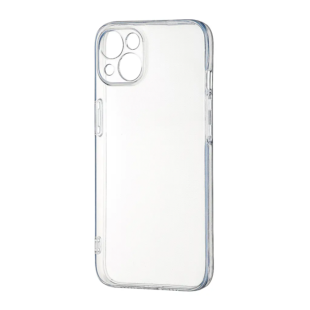 Чохол Silicone Case WS Protected Camera iPhone 13 Прозорий