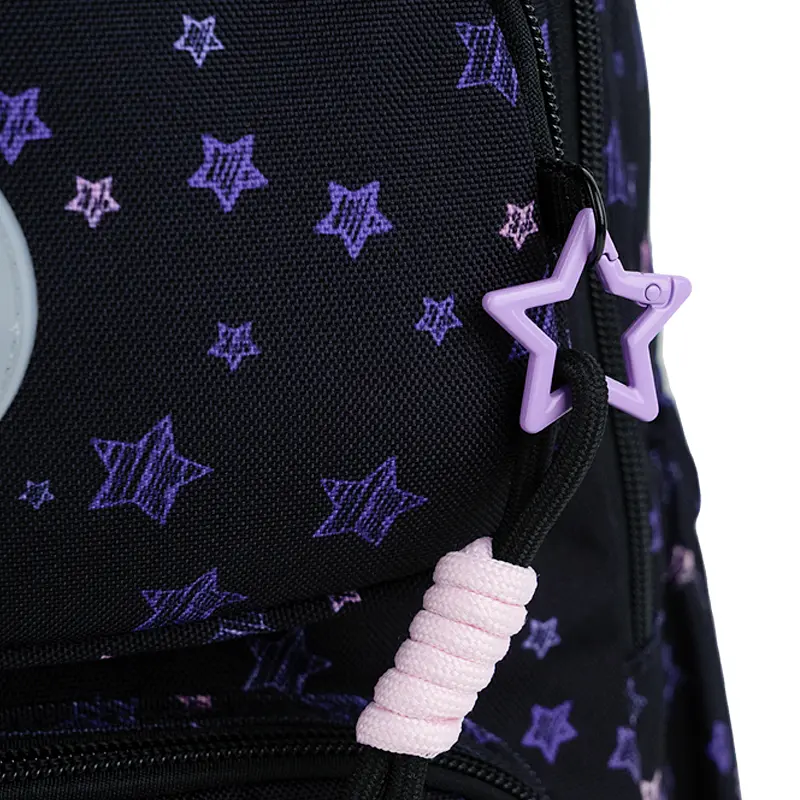 Рюкзак GoPack Education 120M-1 Stars Чорно-фіолетовий (GO26-120M-1) - фото 17