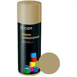 Емаль Slider color 1040 сіро-бежева мат 400 мл - фото 2