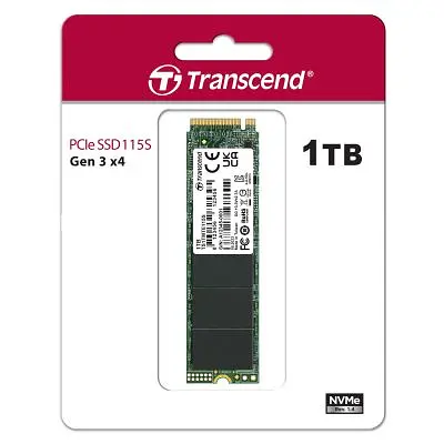 Накопитель SSD M.2 2280 1TB Transcend (TS1TMTE115S) - фото 2