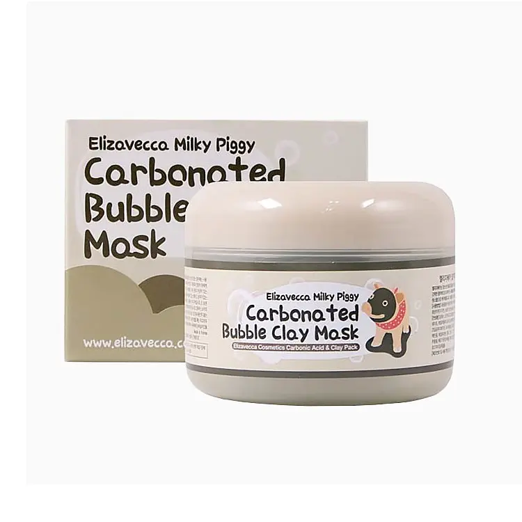 Маска для обличчя Elizavecca Очищувальна/Бульбашкова Сarbonate Bubble Clay Mask, 100 мл - фото 2