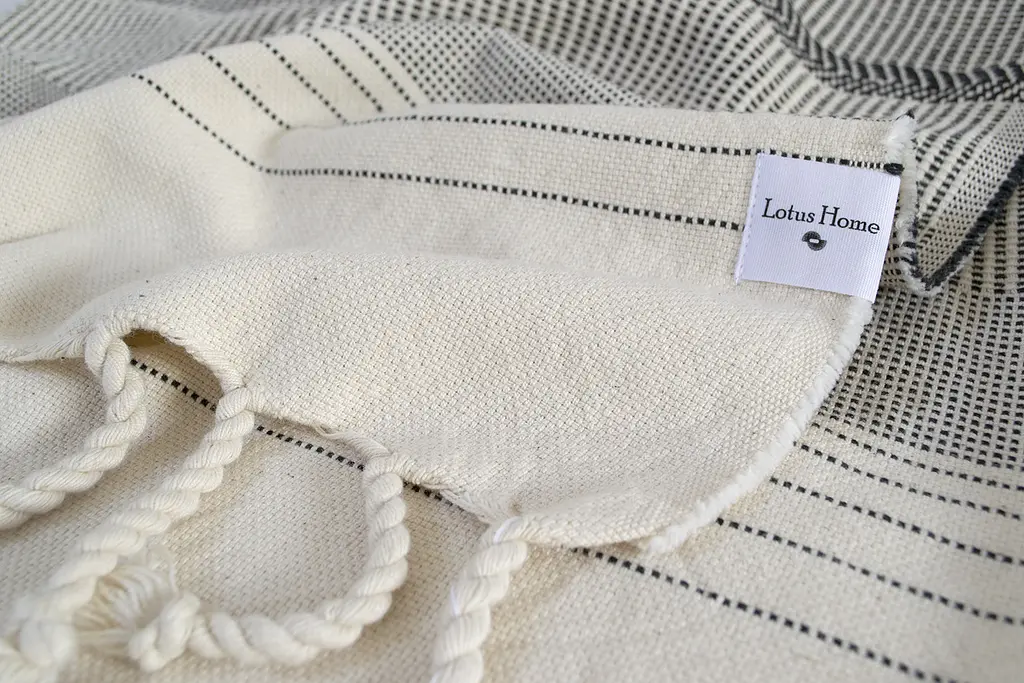 Плед Lotus Home - Dubbo black 130x170 - фото 3