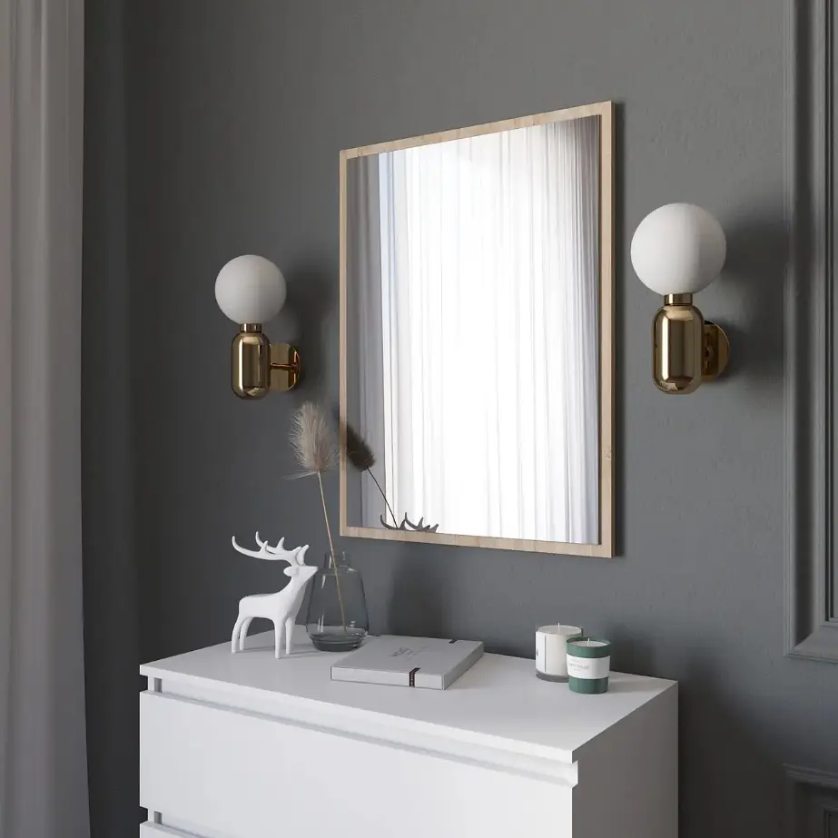 Дзеркало VAYS D-4 настінне прямокутне 60×80 см - фото 2