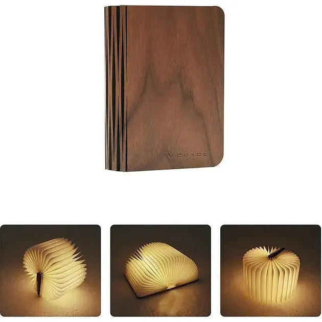 Складная настольная светодиодная лампа-книга XPRO Book Lamp с USB-зарядкой (44686-_299) - фото 9