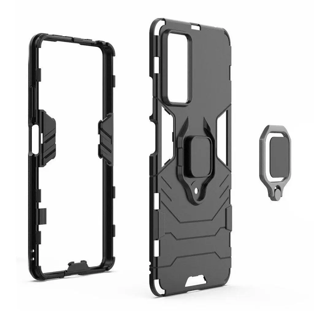 Чохол бампер Primolux Ring Armor для Xiaomi Redmi Note 12 Pro 4G Black - фото 5
