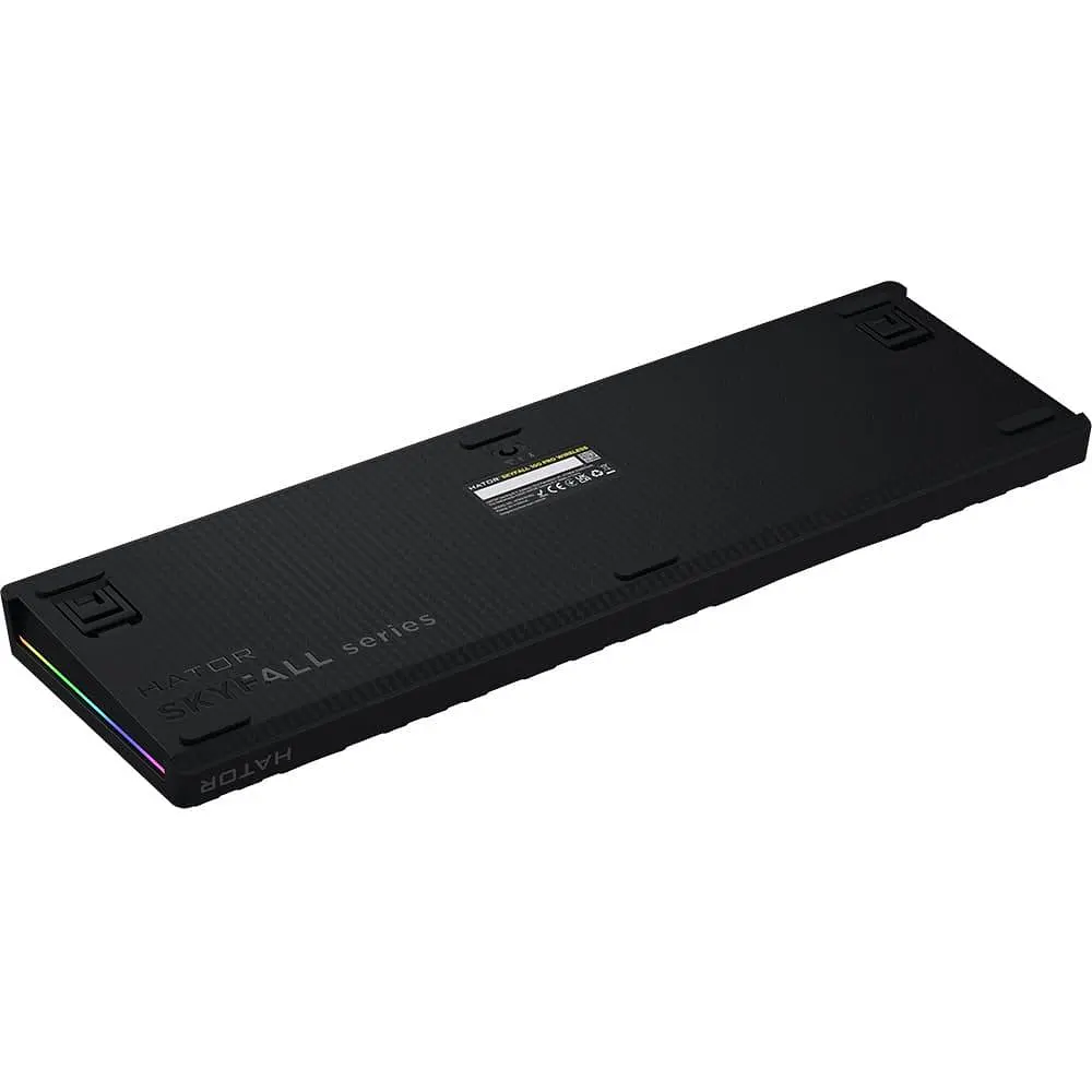 Клавиатура HATOR Skyfall 100 PRO Silent Switches Wireless UK-ISO Black (HTK4101EU) - фото 6