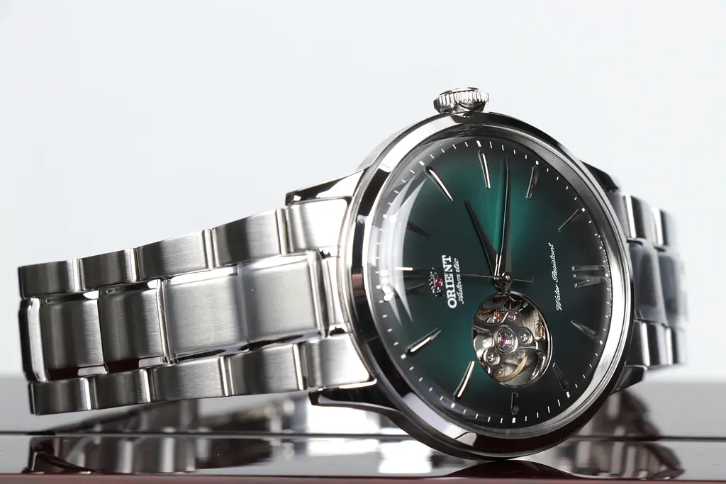 Годинник Orient Bambino Open Heart RA-AG0026E10B - фото 9