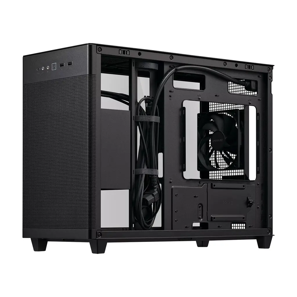 Корпус для ПК ASUS Prime AP201 Tempered Glass Black (90DC00G0-B39010) - фото 10