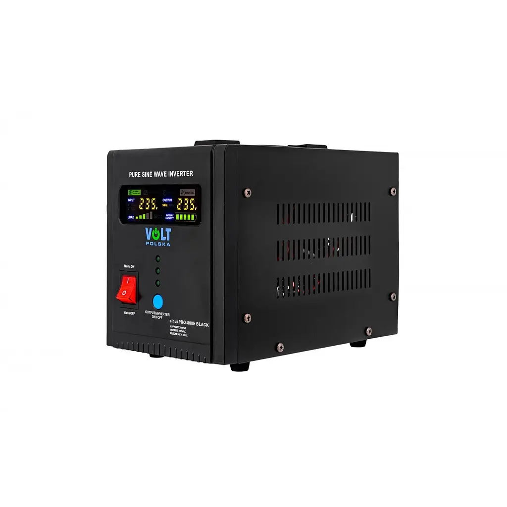 ДБЖ Перетворювач напруги Volt Polska SINUS PRO 1000 E 12/230 В (700/1000 Вт) - фото 3