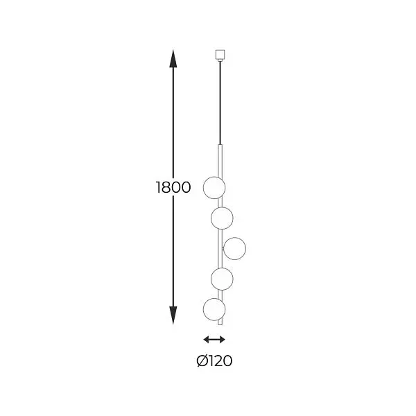 Люстра ALI 5648 Zuma Line - фото 3