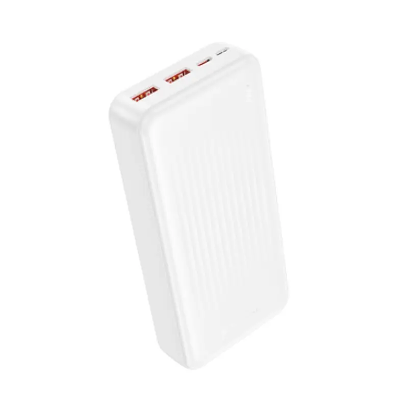 Зовнішній акумулятор BOROFONE BJ80A Clever 22.5W + PD 20W power bank 20000mAh білий