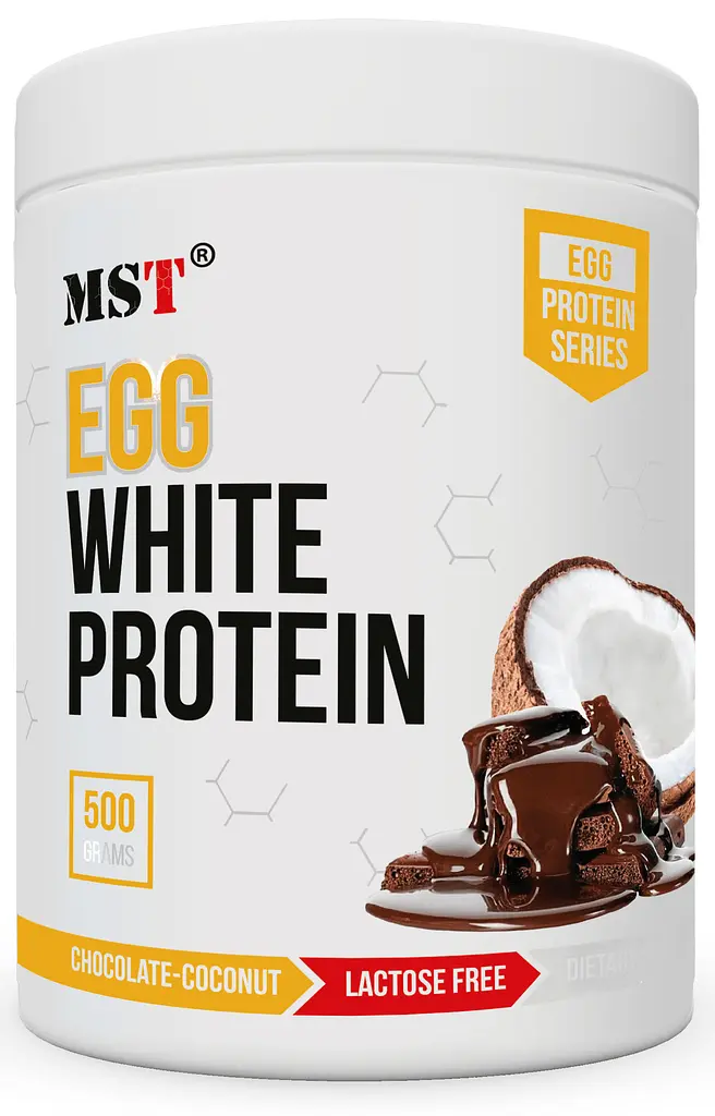 MST® Високоякісний Яєчний Протеїн - 500 г без лактози